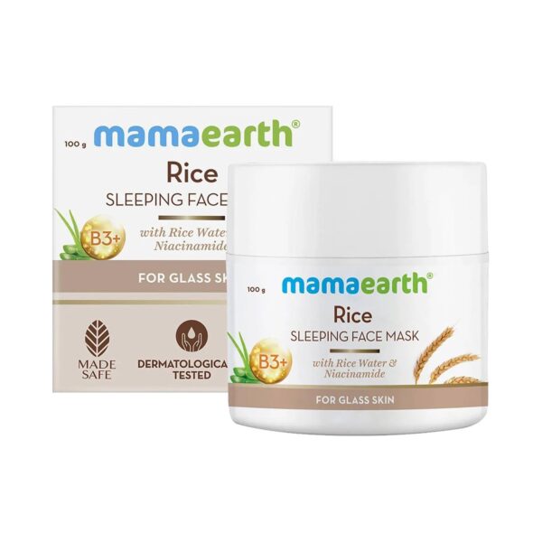 Mamaearth Rice Gel Face Moisturizer With Rice Water & Niacinamide for Glass Skin - 100 ml