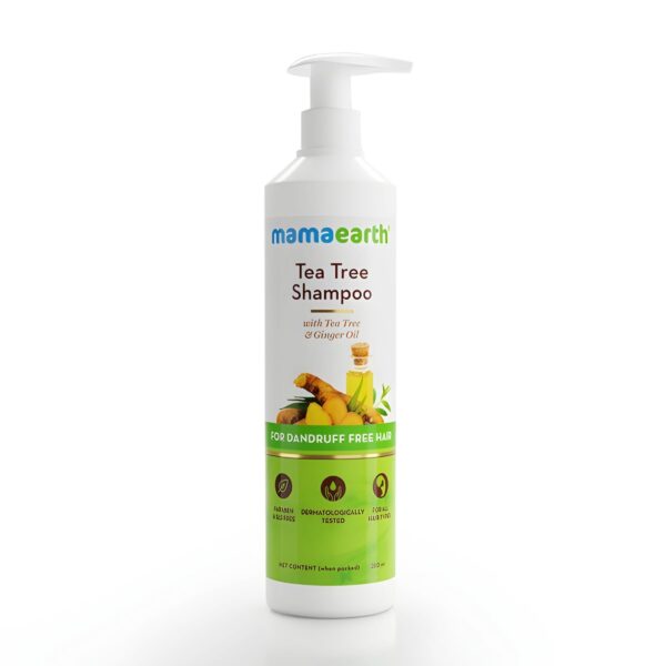 mamaearth Tea Tree Shampoo for Dandruff Free Hair