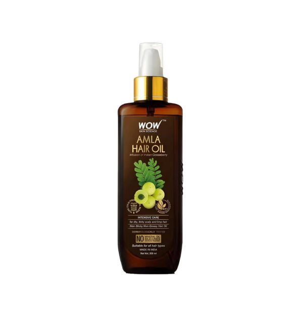 WOW SKIN SCIENCE Amla Hair Oil (200ml) - Image 2