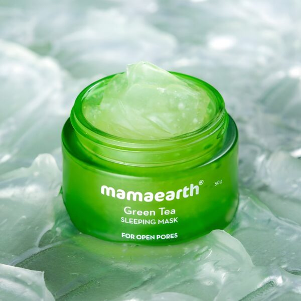 mamaearth Green Tea Sleeping Mask - Image 4