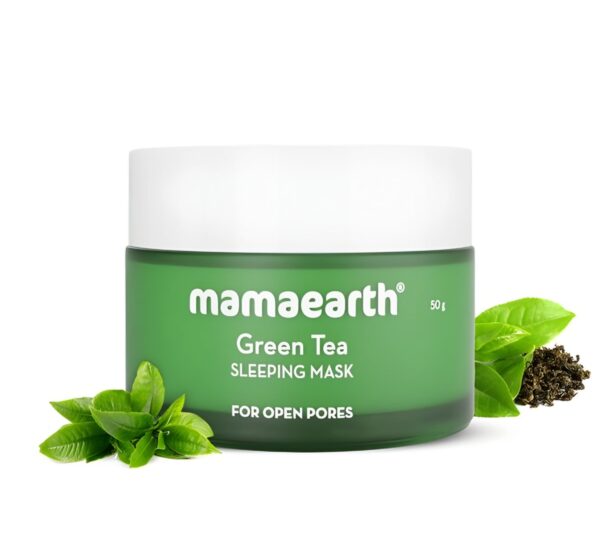 mamaearth Green Tea Sleeping Mask - Image 2