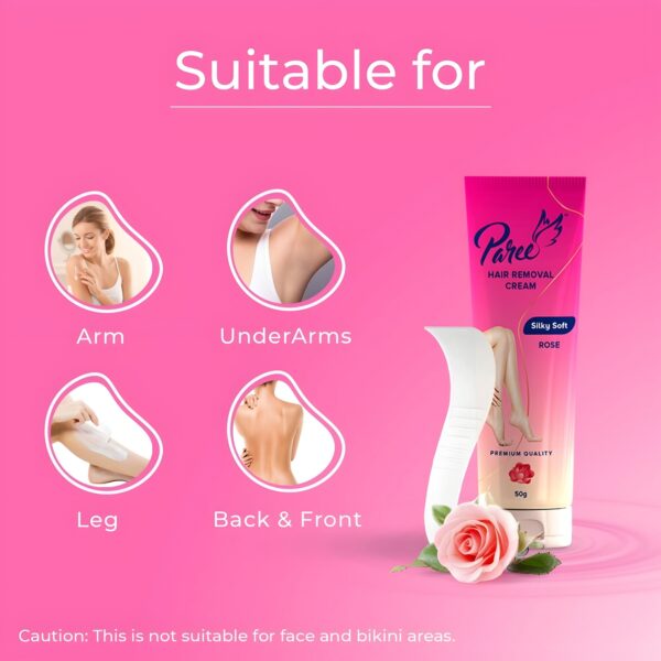 Paree Hair Removal Cream (Set of 3 ) - Image 6